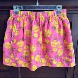 J. Crew Cotton Pineapple Mini Skirt